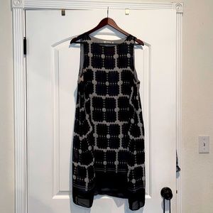 Max studio black and white dress